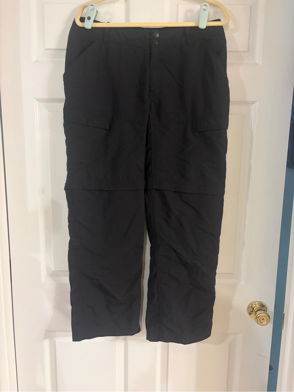 The North Face Convertible Hiking Pants Women’s 14  Short Black T150 T550